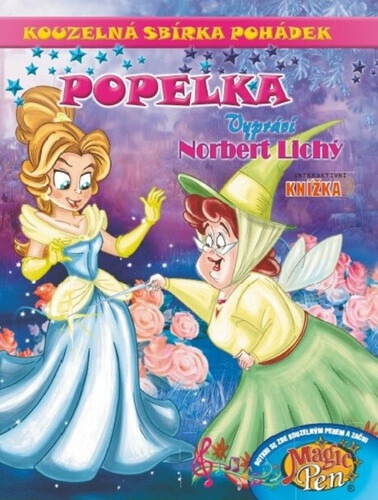 Kouzelná sbírka pohádek s perem Popelka + 4 další knihy (3)