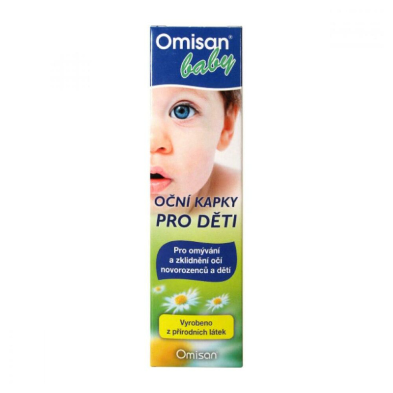 Omisan baby oční kapky pro novorozence a děti 50ml