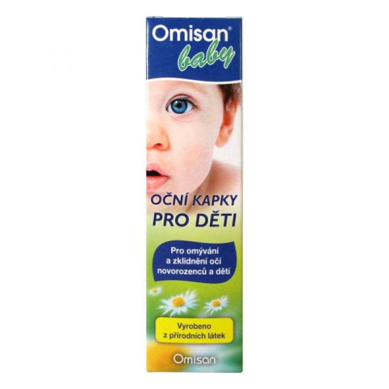 Omisan baby oční kapky pro novorozence a děti 50ml