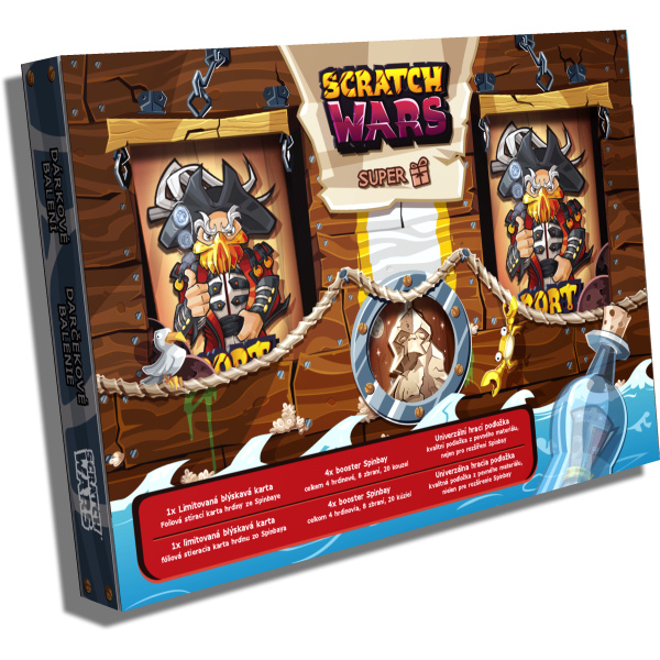 Scratch Wars - Dárkové balení Spinbay