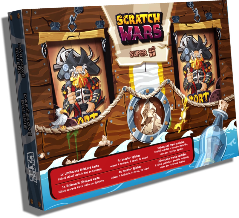 Scratch Wars - Dárkové balení Spinbay