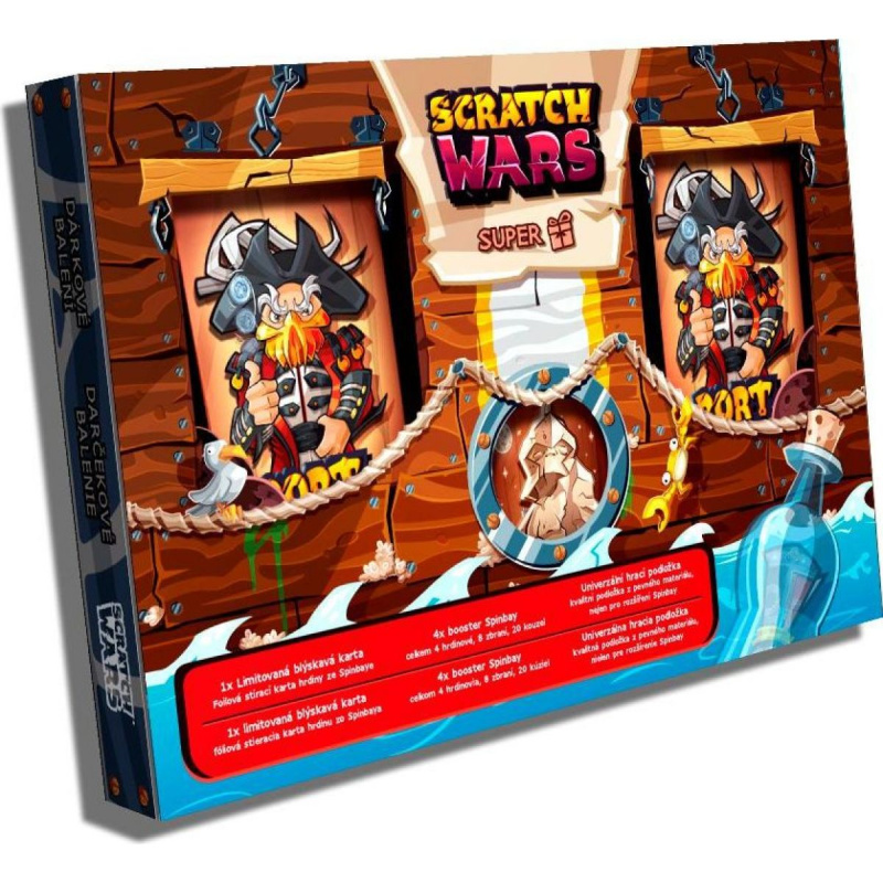 Scratch Wars - Dárkové balení Spinbay