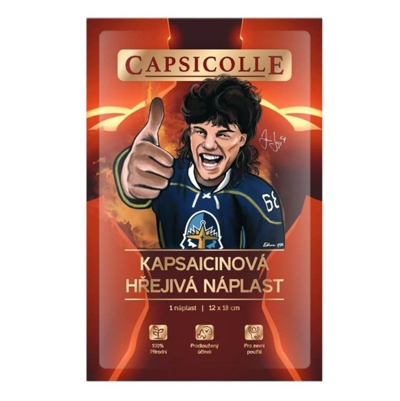CAPSICOLLE kapsaicinová hřejivá náplast 12x18 cm 1ks