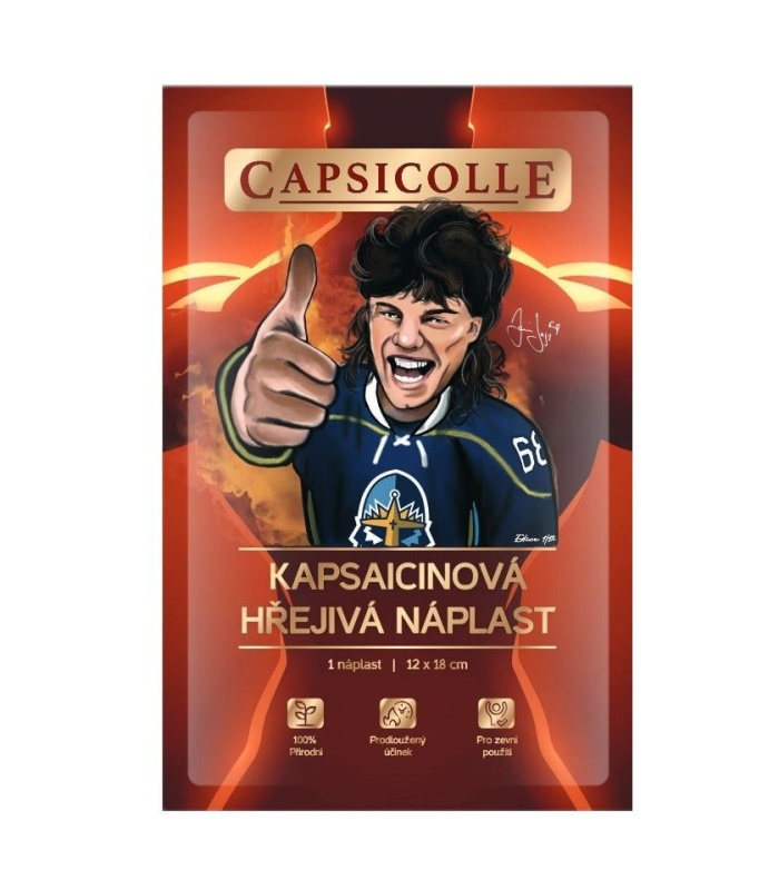 CAPSICOLLE kapsaicinová hřejivá náplast 12x18 cm 1ks