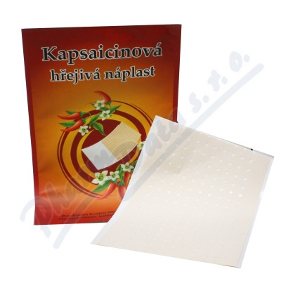 CAPSICOLLE kapsaicinová hřejivá náplast 12x18 cm 1ks