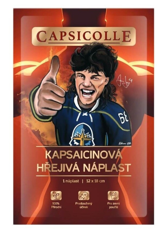 CAPSICOLLE kapsaicinová hřejivá náplast 12x18 cm 1ks