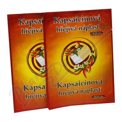 Capsicolle Kapsaicinová hřejivá náplast 7x10 cm