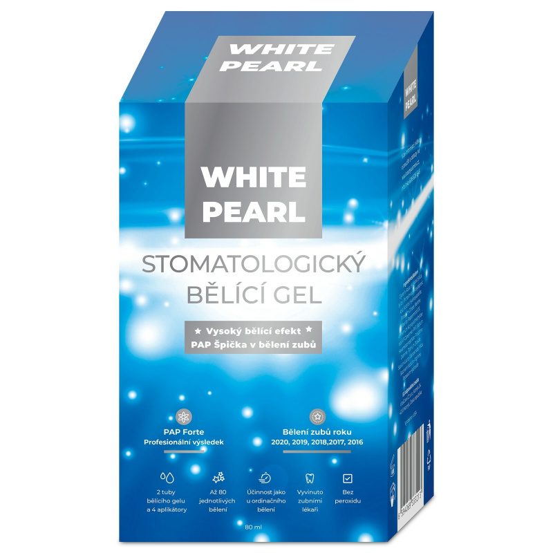 White Pearl System PAP Whitening stomatologický bělicí gel 2x40 ml