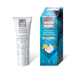 White Pearl PAP Coconut Whitening bělicí zubní pasta 75 ml
