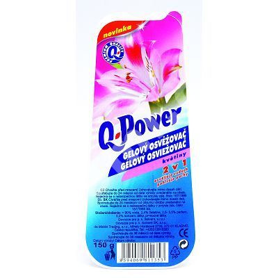 Q Power Gel - osvěžovač vzduchu - Ocean, 150 g