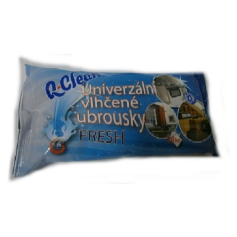 Q POWER Univerzální vlhčené utěrky Fresh 50 ks