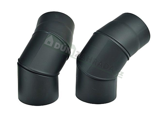 Kovo KRAUS Koleno kouřové 120mm stavitelné / 0 - 90° silnostěnné 1,5mm