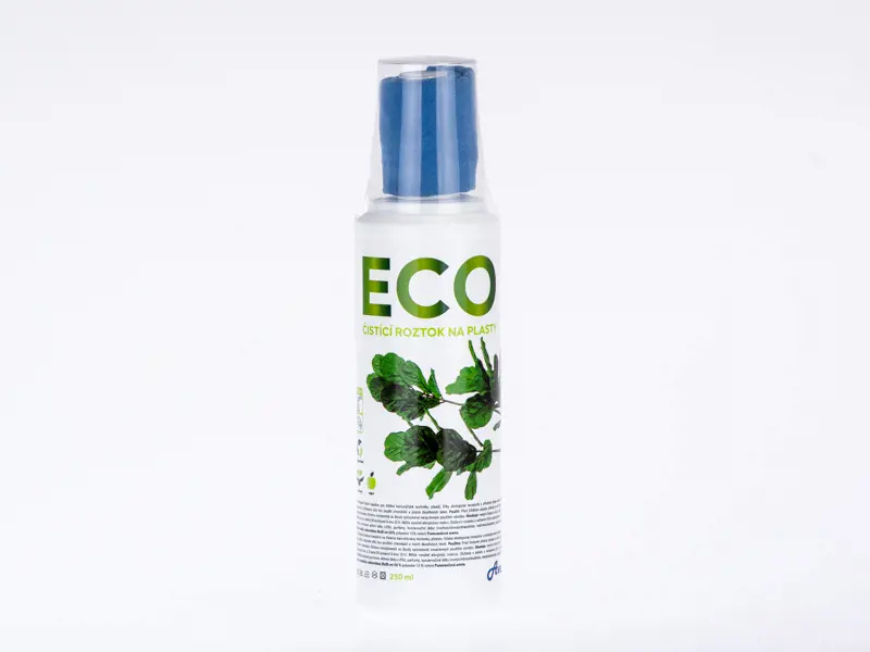 Aveli Eco - čistící roztok na plasty - 250 ml + hadřík