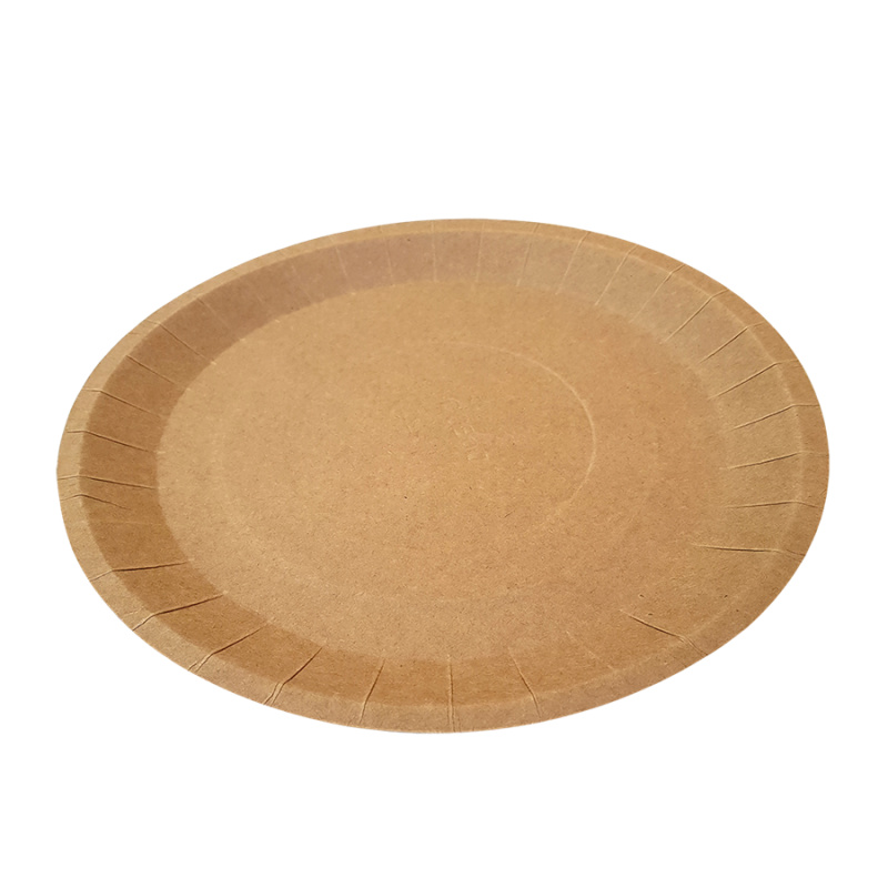 EcoPack Papírový talíř mělký 23 cm párty KRAFT ideal pack® bal/10 ks Balení: 10