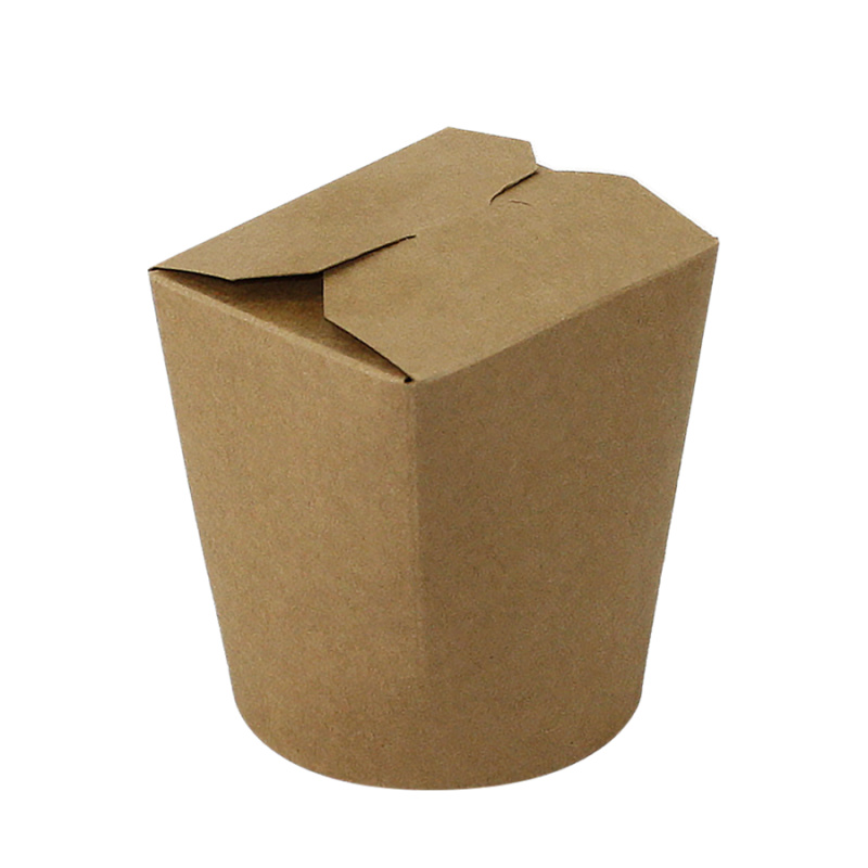 EcoPack Papírový box EKO na nudle 500 ml kulaté dno kraft bal/50 ks Balení: 50