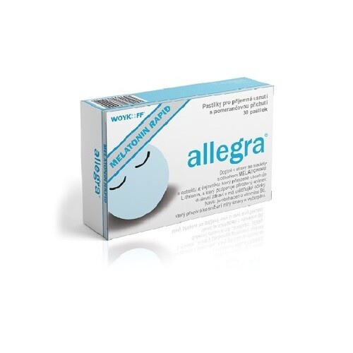 Woykoff allegra MELATONIN RAPID 30 pastilek