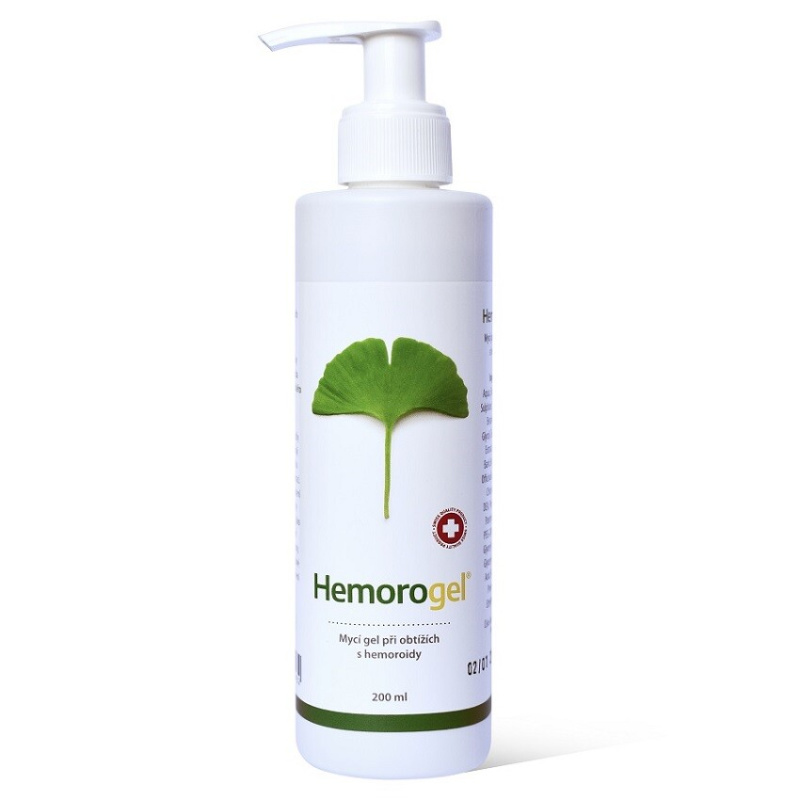 HEMOROGEL Mycí gel 200 ml