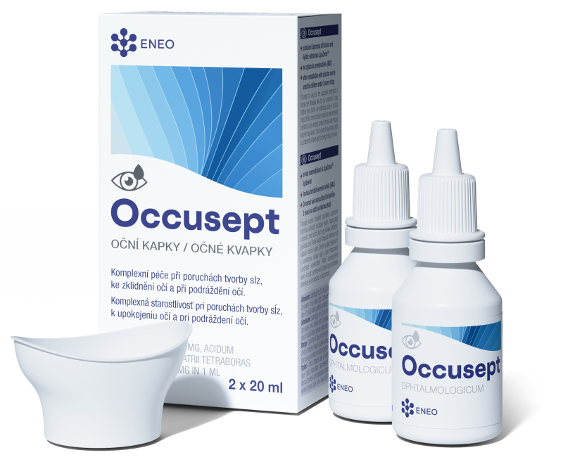 Occusept oční kapky 2x20ml ENEO