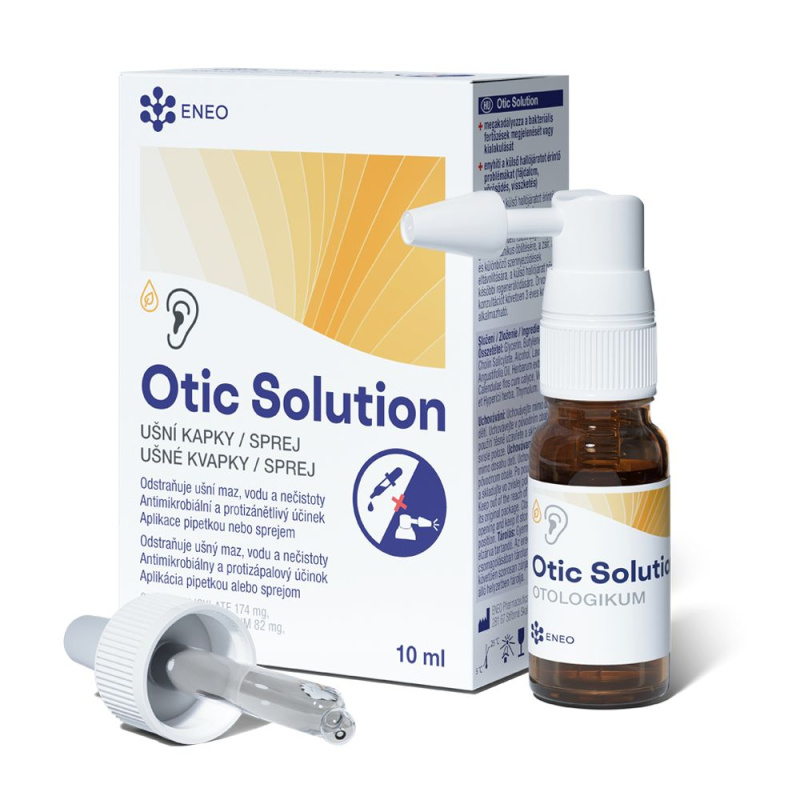 Otic Solution ušní kapky/sprej 10ml ENEO