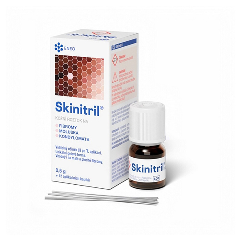 ENEO Skinitril kožní roztok 0.5 g+12 aplikátorů kapilár