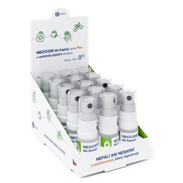 Neocide spray Plus do kapsy 15x10 ml DISPLAY ENEO