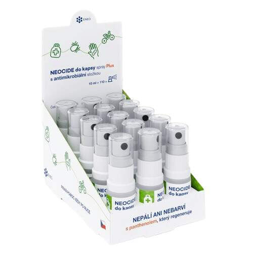Neocide spray Plus do kapsy 15x10 ml DISPLAY ENEO