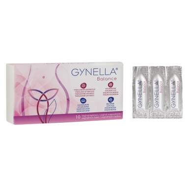 GYNELLA Balance vaginální čípky 10 kusů