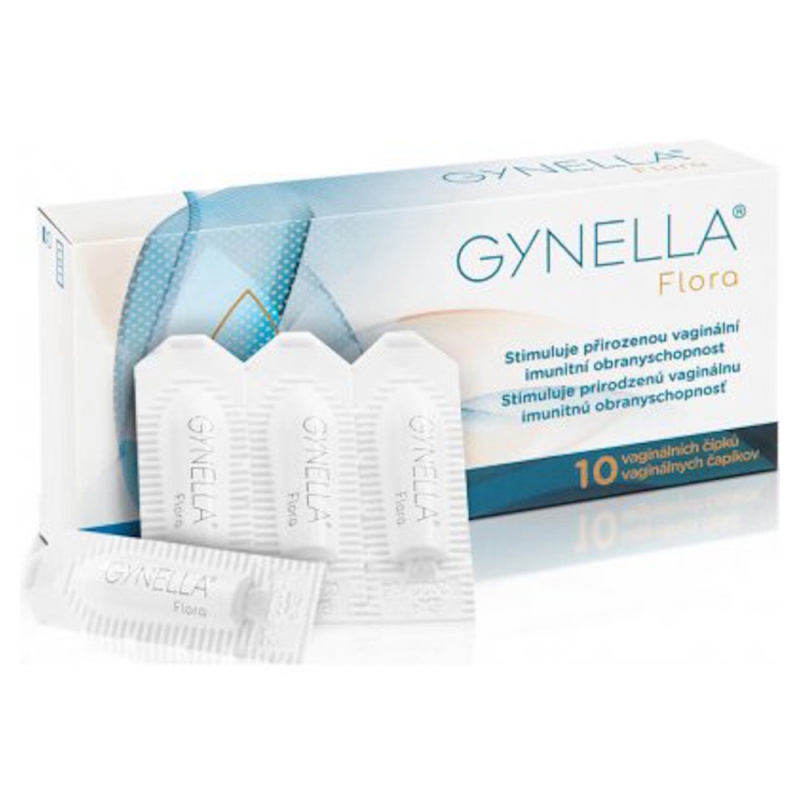 GYNELLA Flora 10 vaginálních čípků