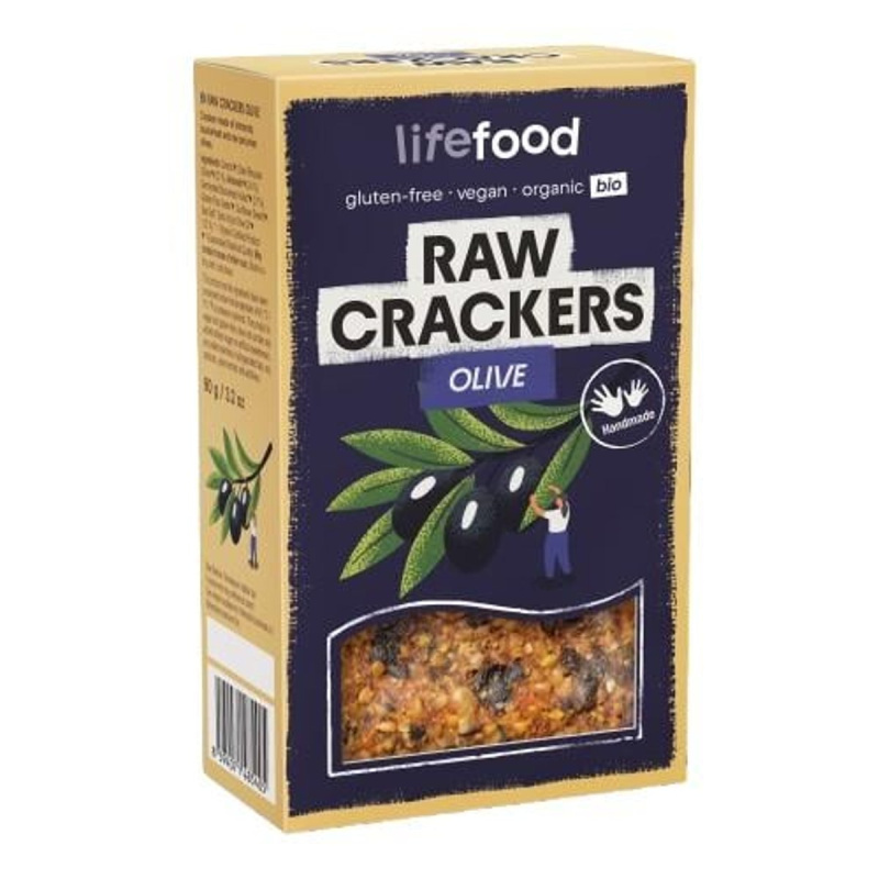 Lifefood BIO Life Crackers olivové