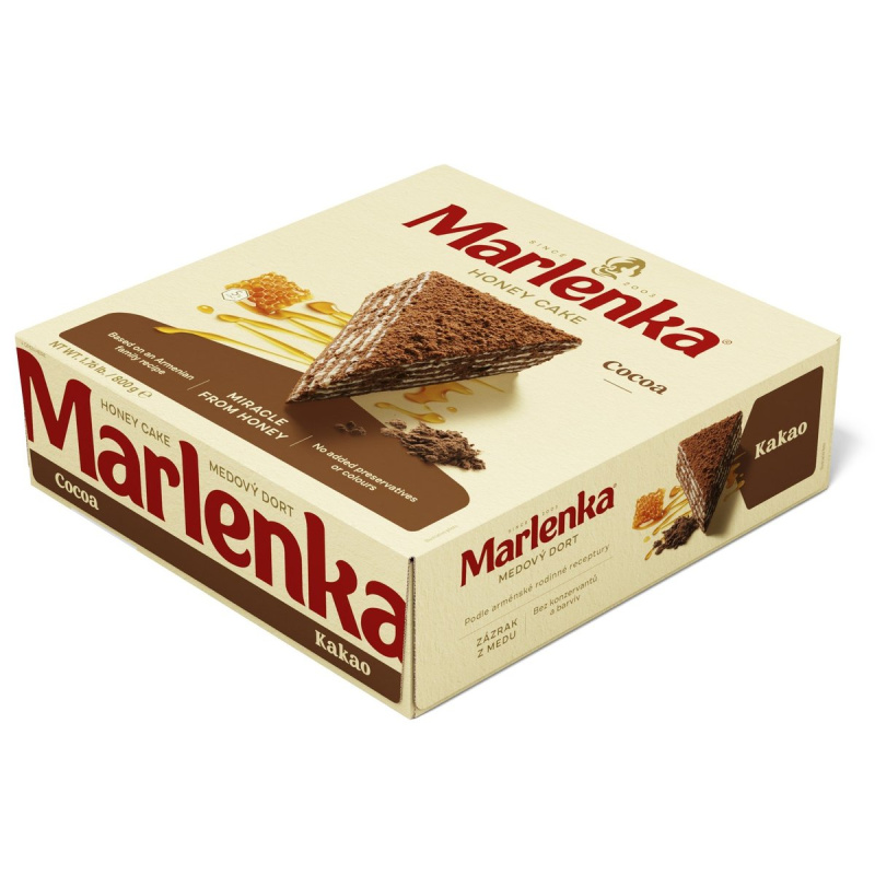 Marlenka Medový dort s kakaem