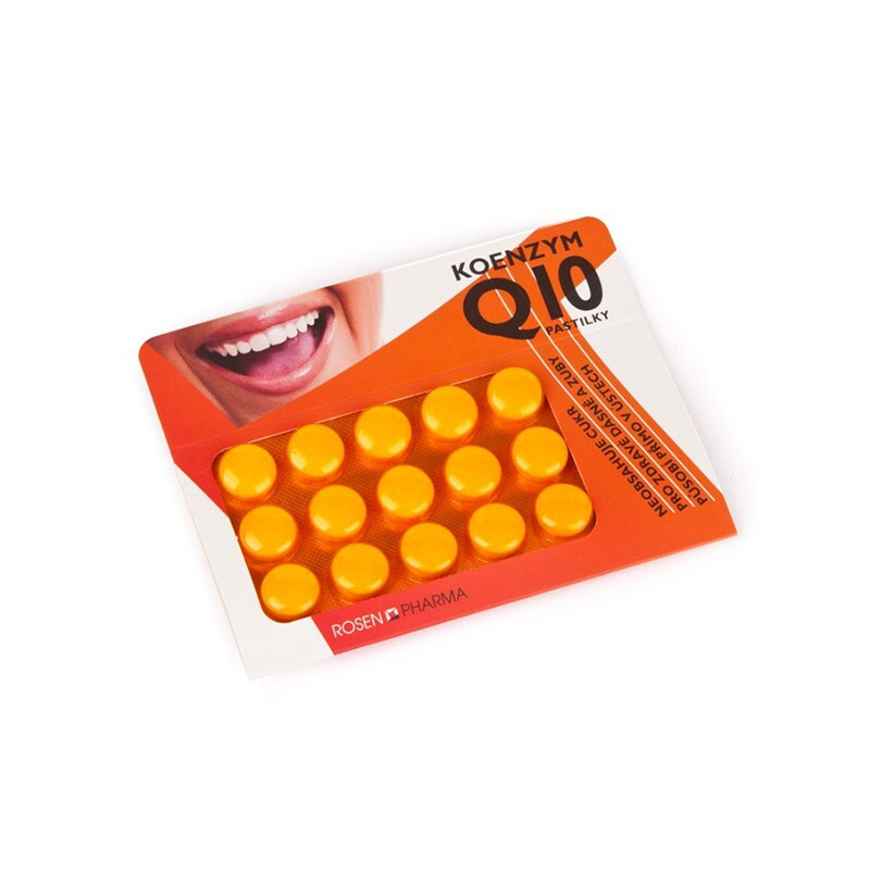 ROSEN PHARMA Koenzym Q10 30 mg 15 pastilek