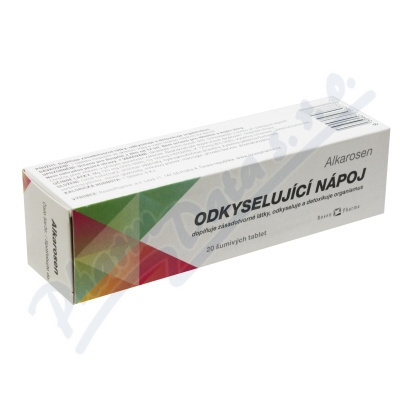 ROSEN PHARMA Alkarosen odkyselující nápoj 20 šumivých tablet