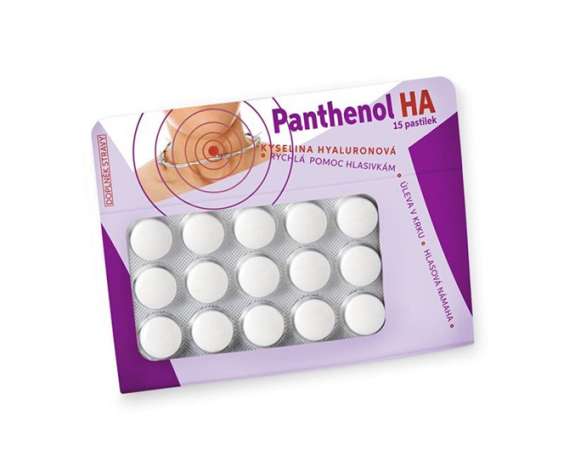 ROSEN PHARMA Panthenol HA 15 pastilek