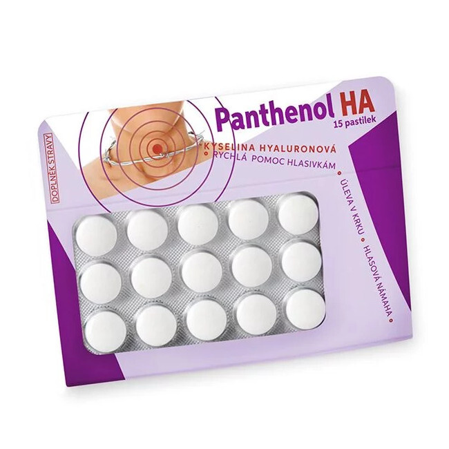 ROSEN PHARMA Panthenol HA 15 pastilek