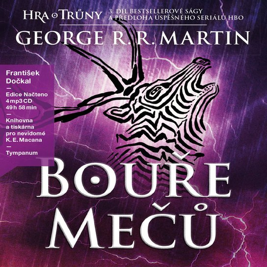 Bouře mečů - Píseň ledu a ohně, mp3 - George R. R. Martin
