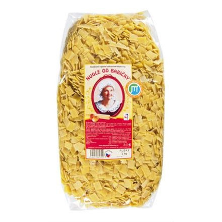 Dobšické těstoviny Nudle od babičky fleky 2 kg