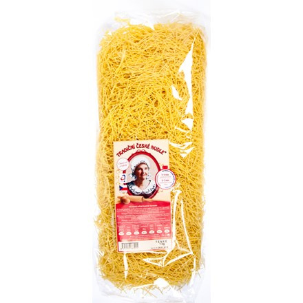 Dobšické těstoviny Nudle od babičky polévkové tenké 1 kg