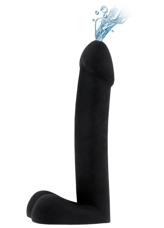 BASIC X Amadeo stříkající dildo černé