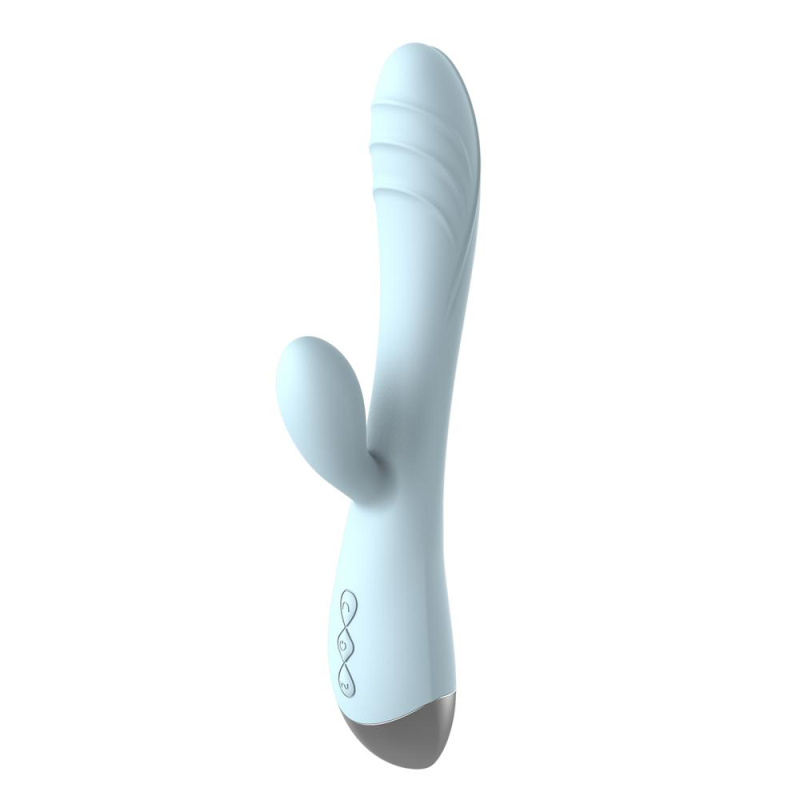 BASIC X Philip rabbit vibrátor modrý