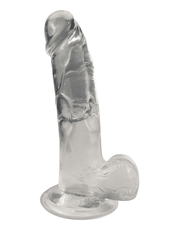 BASIC X Rocco transparentní penis s přísavkou M