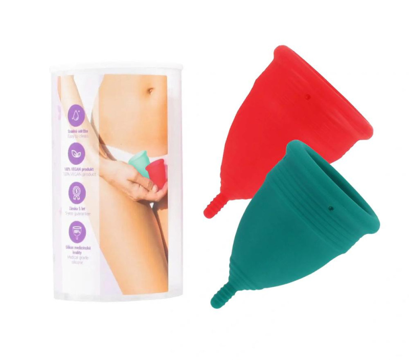 IntimFitness menstruační kalíšky sada 25ml/30ml
