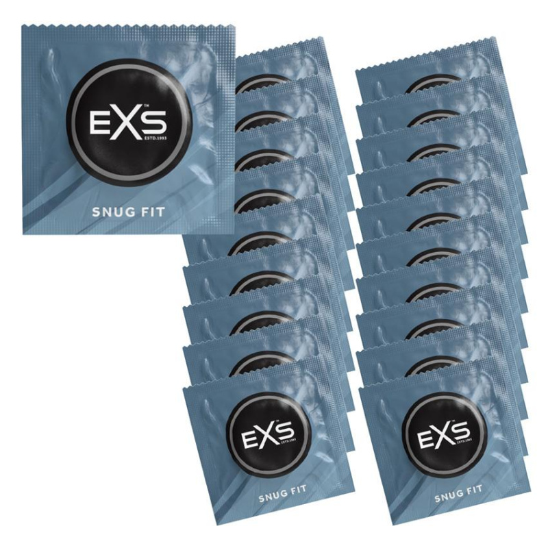 EXS Sada kondomů Snug Fit 20 ks