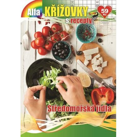 Křížovky s recepty 3/2018 - Středomořská jídla