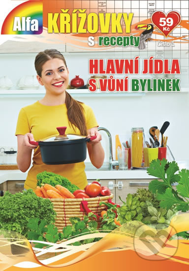 Křížovky s recepty (Hlavní jídla s vůní bylinek) - kniha z kategorie Kuchařky