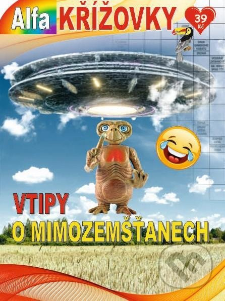 Křížovky 2/2020 - Vtipy o mimozemšťanech - kniha z kategorie Švédské křížovky pro dospělé