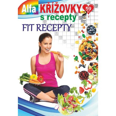 Křížovky s recepty 2/2021 - Fit recepty