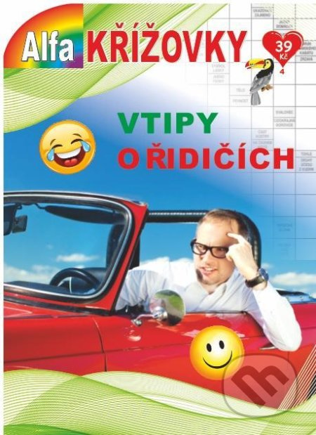 Křížovky 4/2021 - Vtipy o řidičích - kniha z kategorie Křížovky pro dospělé