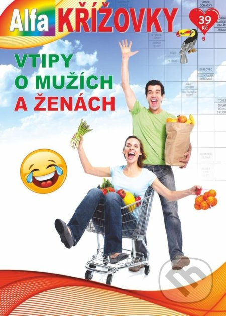 Křížovky 5/2022 - Vtipy o mužích a ženách - kniha z kategorie Křížovky pro dospělé