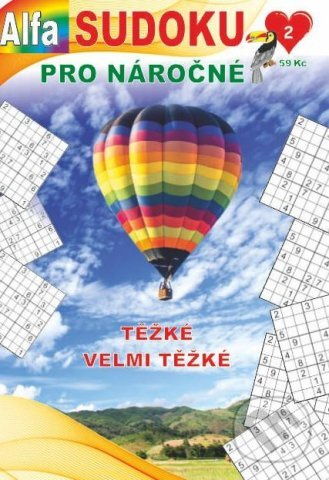 Sudoku pro náročné 2 / 2022 - kniha z kategorie Křížovky pro dospělé