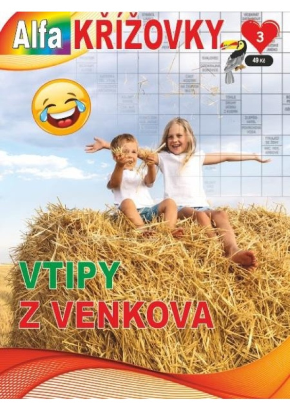 Křížovky 3/2023 - Vtipy z venkova Alfasoft s.r.o.